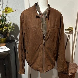 Roundtree & Yorke goatskin leather Lightweight Jacket